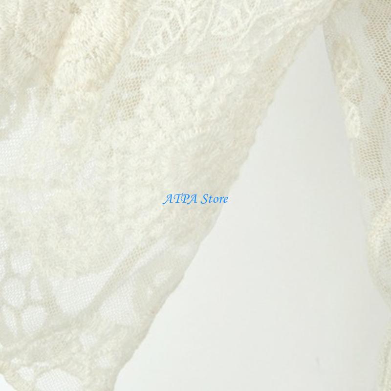 U13C المرأة الصيف الدانتيل مفت - مراجعة Kimono Sheer Floral وسعره
