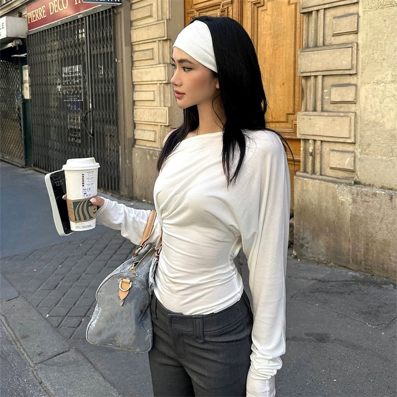 بلوزة نسائية 2026 بكتف واحد وأ - مراجعة Blouse Off Shoulder وسعره