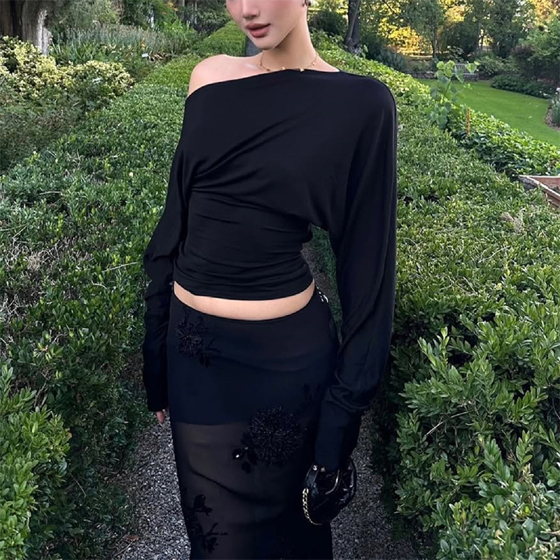 بلوزة نسائية 2026 بكتف واحد وأ - مراجعة Blouse Off Shoulder وسعره