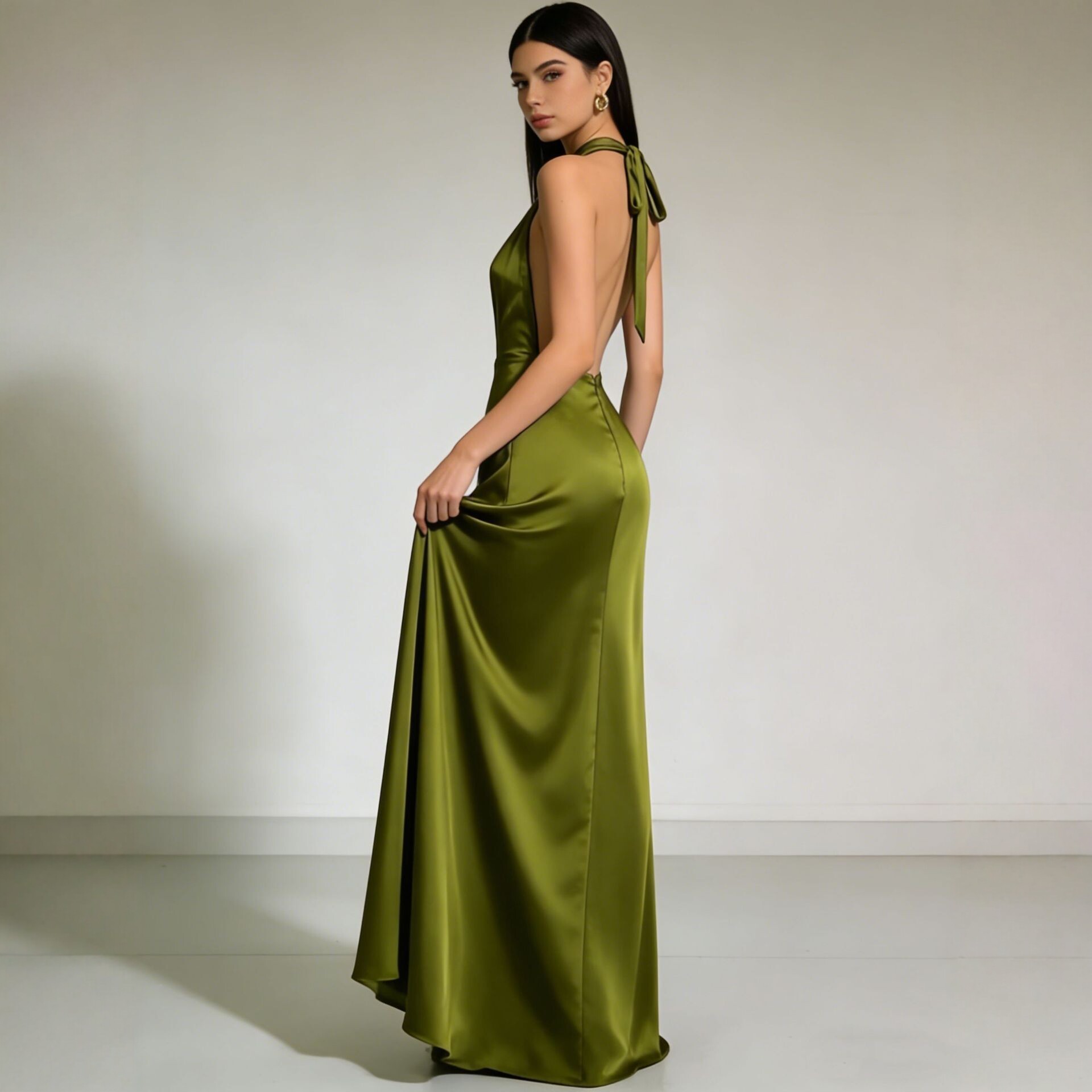 فساتين أنيقة للحفلات 2026، فسا - مراجعة Maxi Dress Halter وسعره